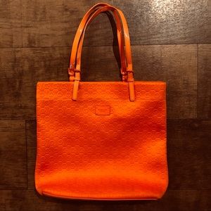 Michael Kors JetSet in Neon Tangerine Neoprene